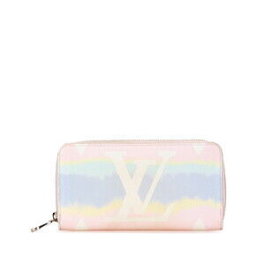 Louis Vuitton LV Escale Zippy Wallet Zipper Long Pink Multicolor